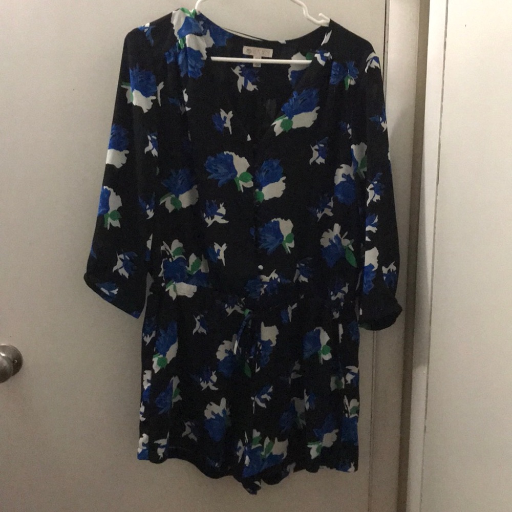 3/4 sleeve romper